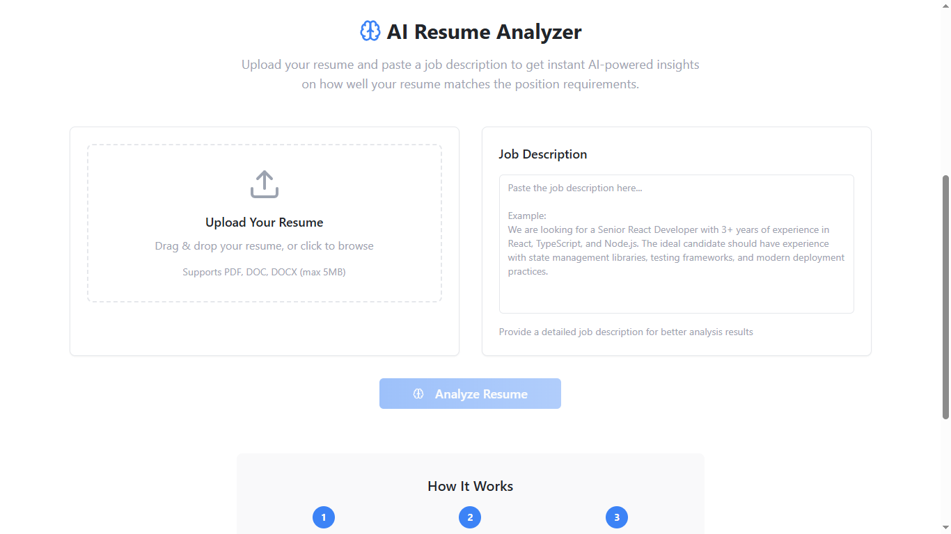 AI Resume Analyzer